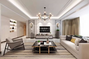 贵阳现代简约室内装修设计案例 简约雅致，品质生活